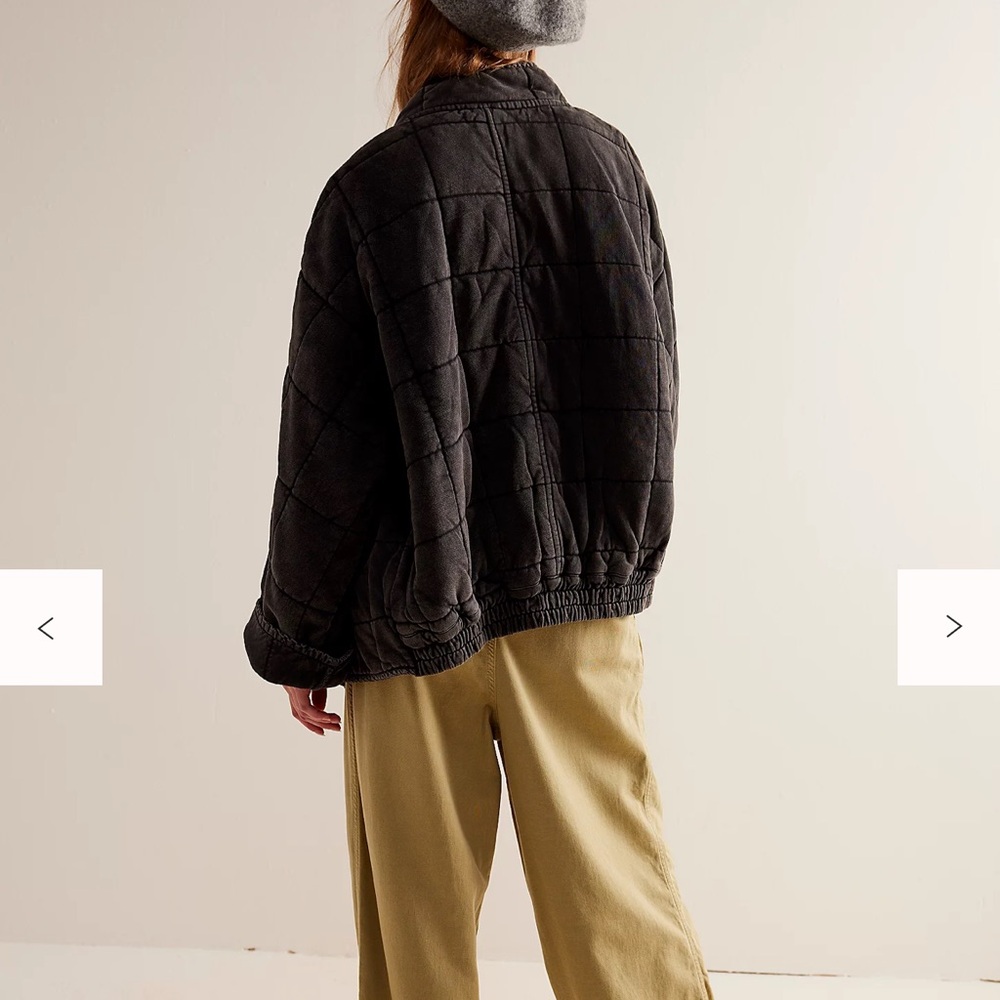 Free People Dolman Quilted Knit Jacket - Picture 5 of 5